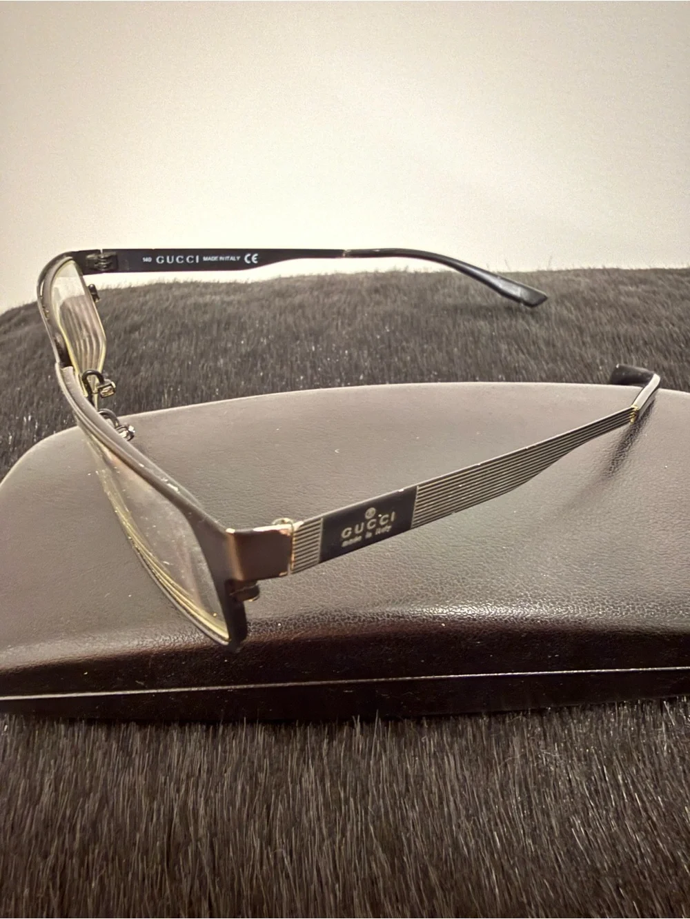 Black Gucci Men's Glasses